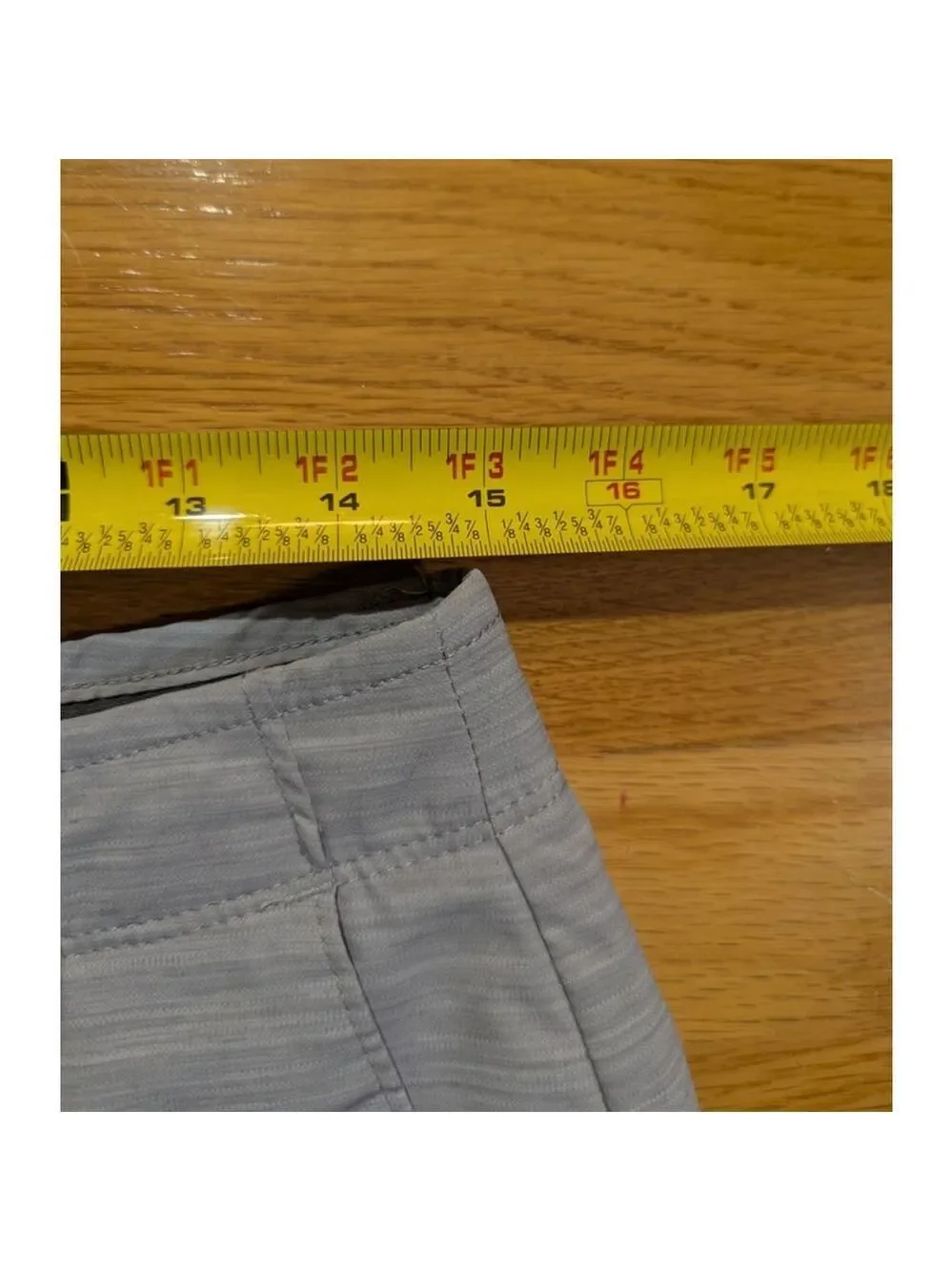 Ben Hogan Golf Shorts Gray Polyester Spandex Size 30